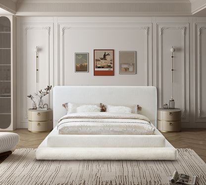 Dane - Bed, Full, Beige