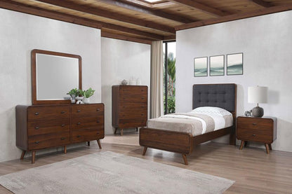 Robyn - Wood Panel Bed