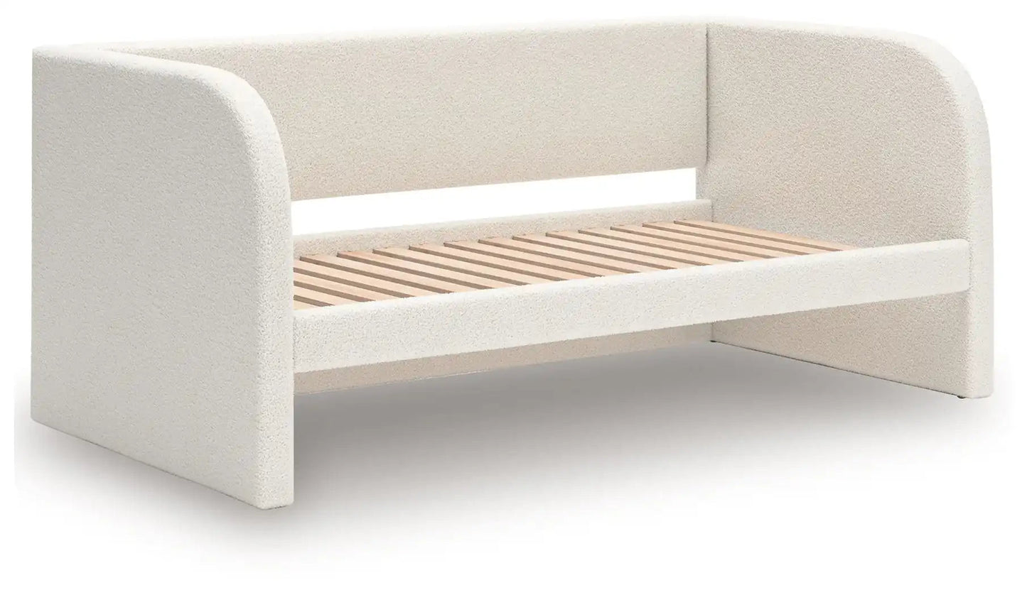 Arloster - Upholstered Day Bed, Twin, Beige