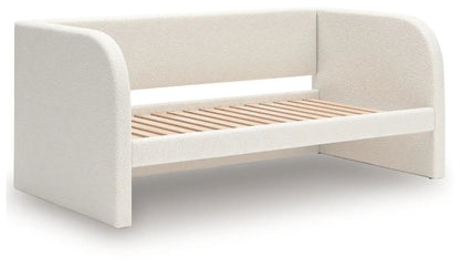 Arloster - Upholstered Day Bed, Twin, Beige