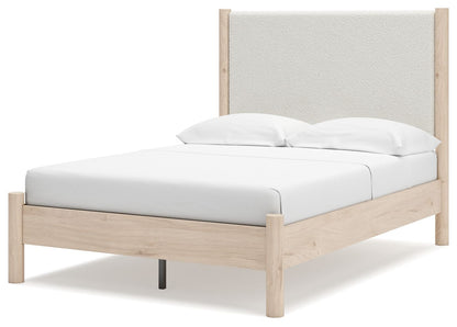 Cadmori - Panel Bedroom Set, Beige