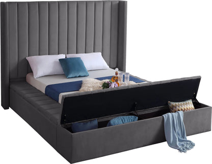 Kiki - Bed, King, Black