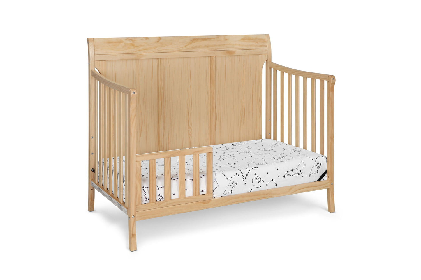 Shailee - 4-in-1 Convertible Crib, Dark Brown