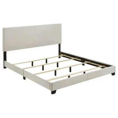 Dorian - Upholstered Panel Bed, Full, Black