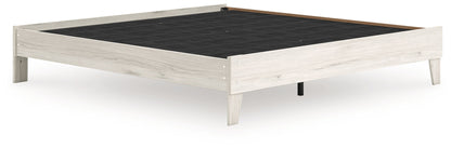Socalle - Platform Bed, Twin, White