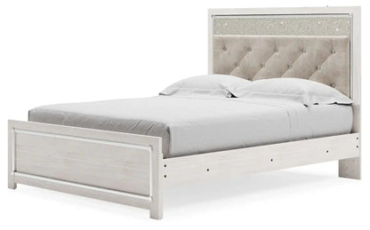 Altyra - Panel Bed, Twin, White