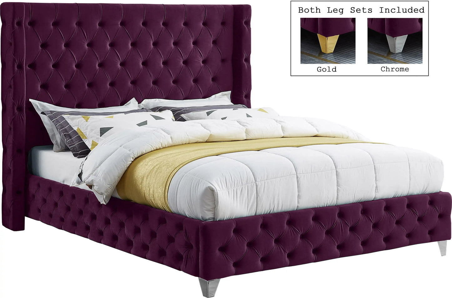 Savan - Bed, Queen, Beige