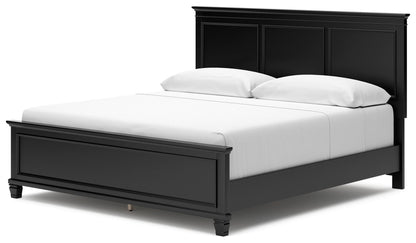 Lanolee - Panel Bed, Queen, Black