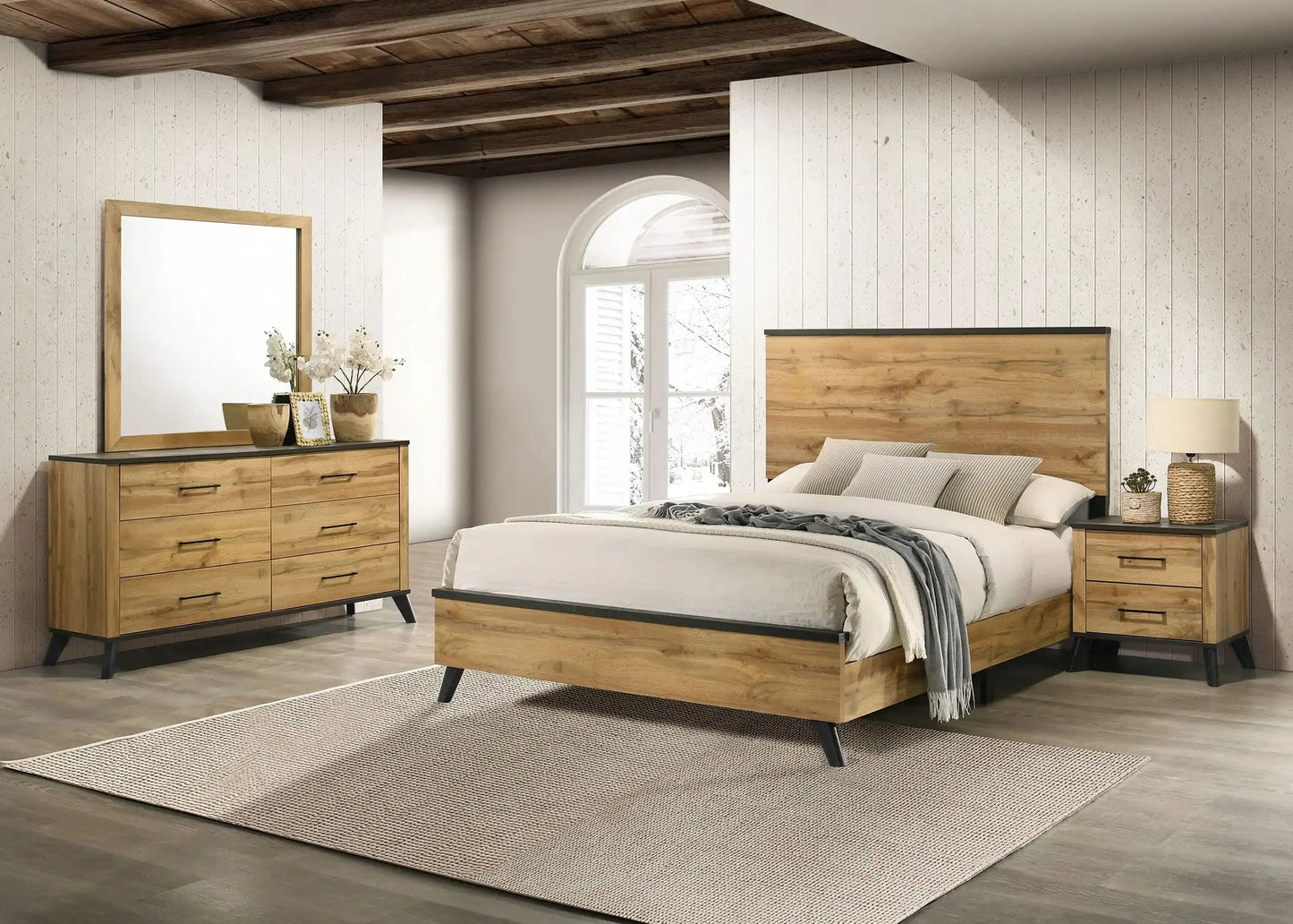 Kaywood - Bedroom Set, Light Brown
