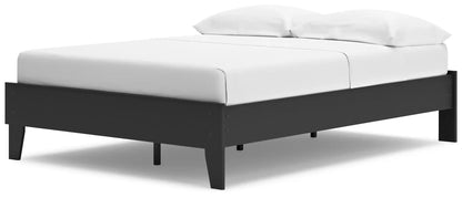 Socalle - Platform Bed, Twin, White