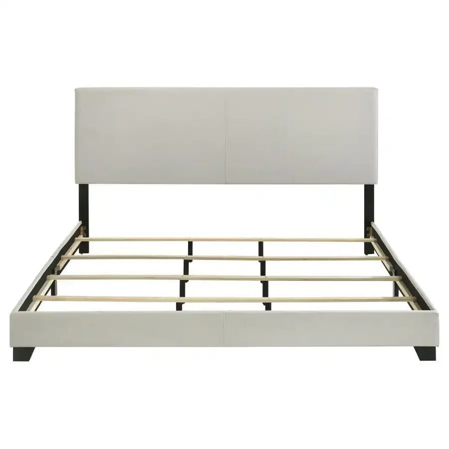 Dorian - Upholstered Panel Bed, Full, Black