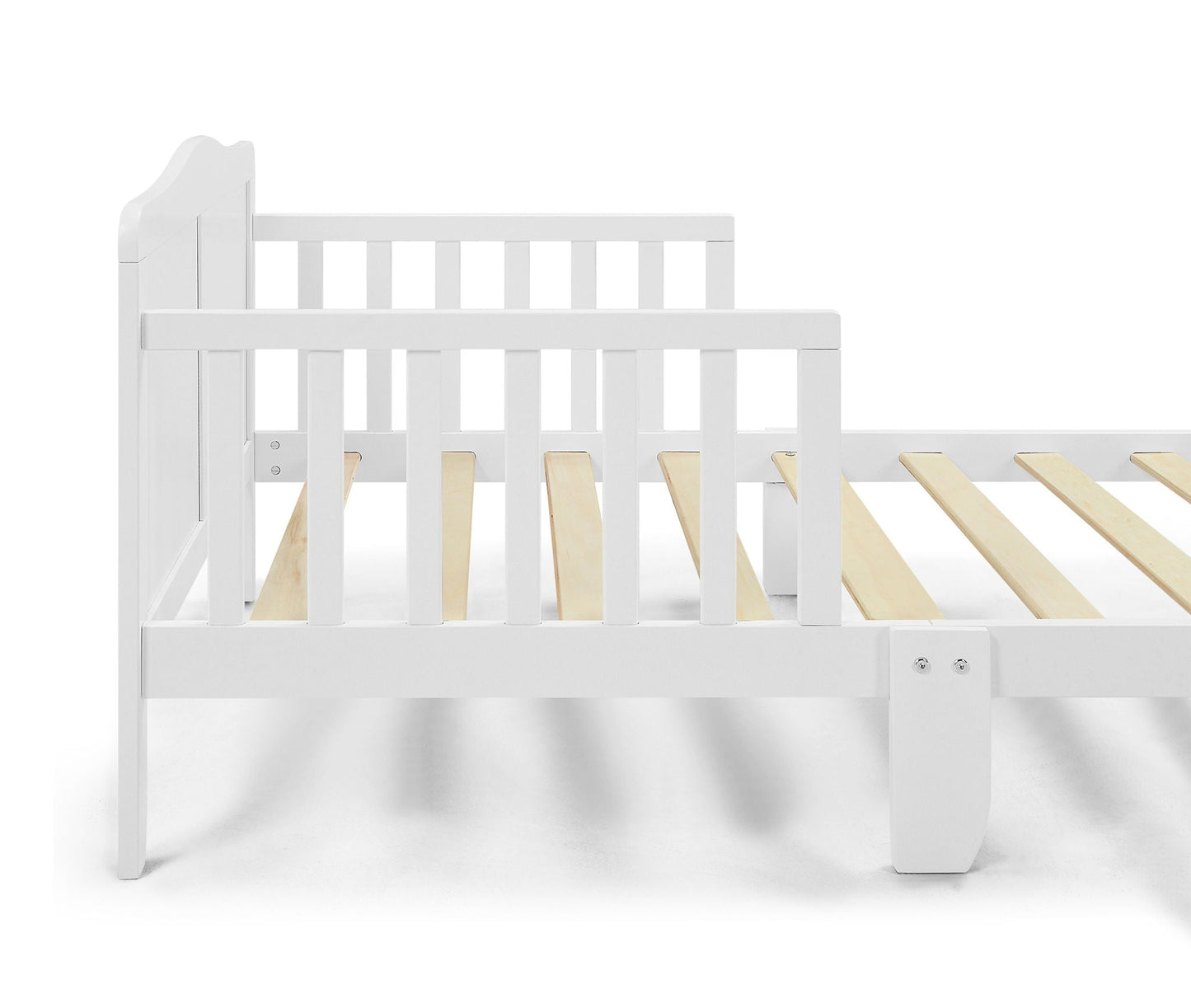 Birdie - Toddler Bed - Two Tone, White