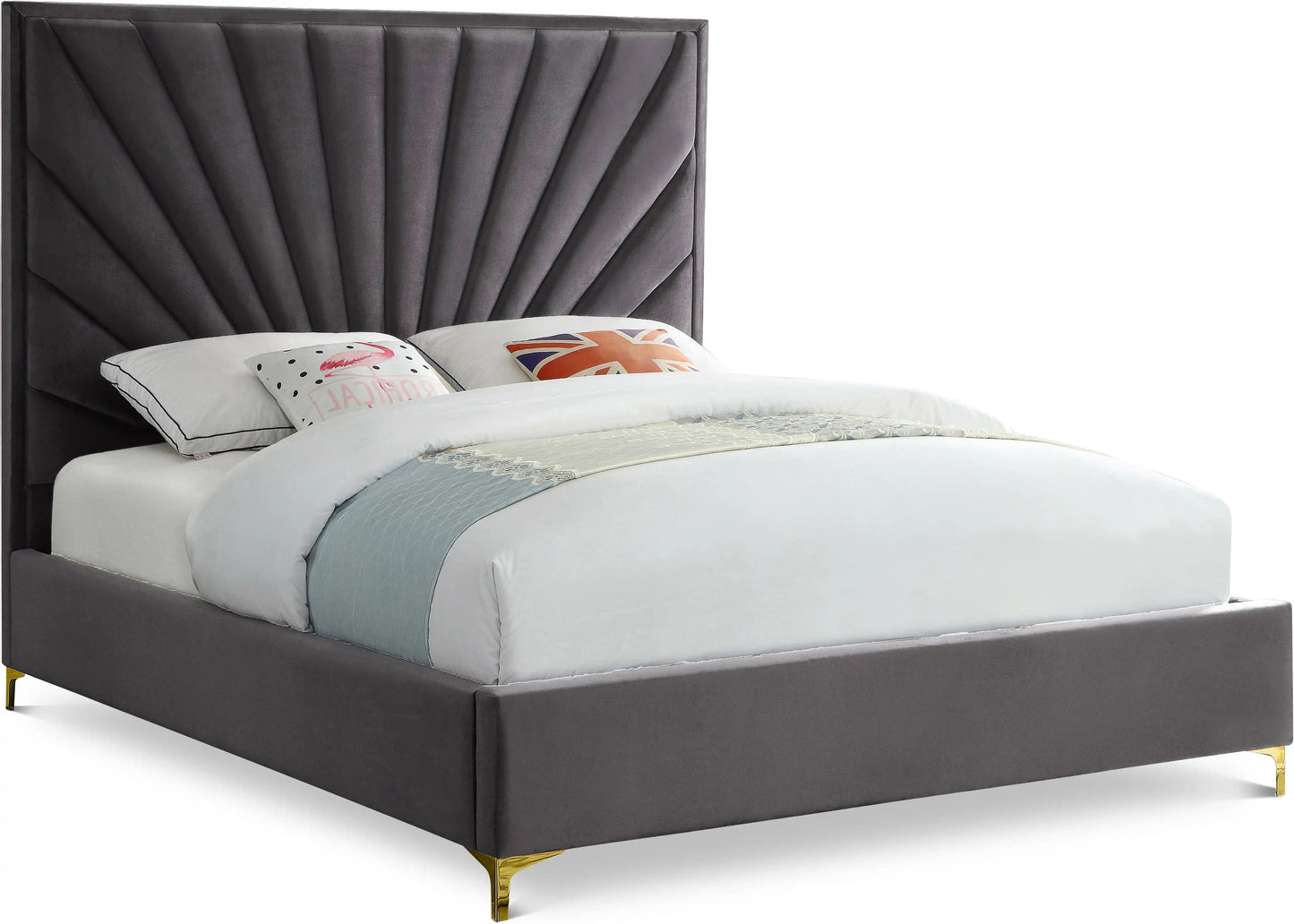 Eclipse - Bed, Queen, Beige