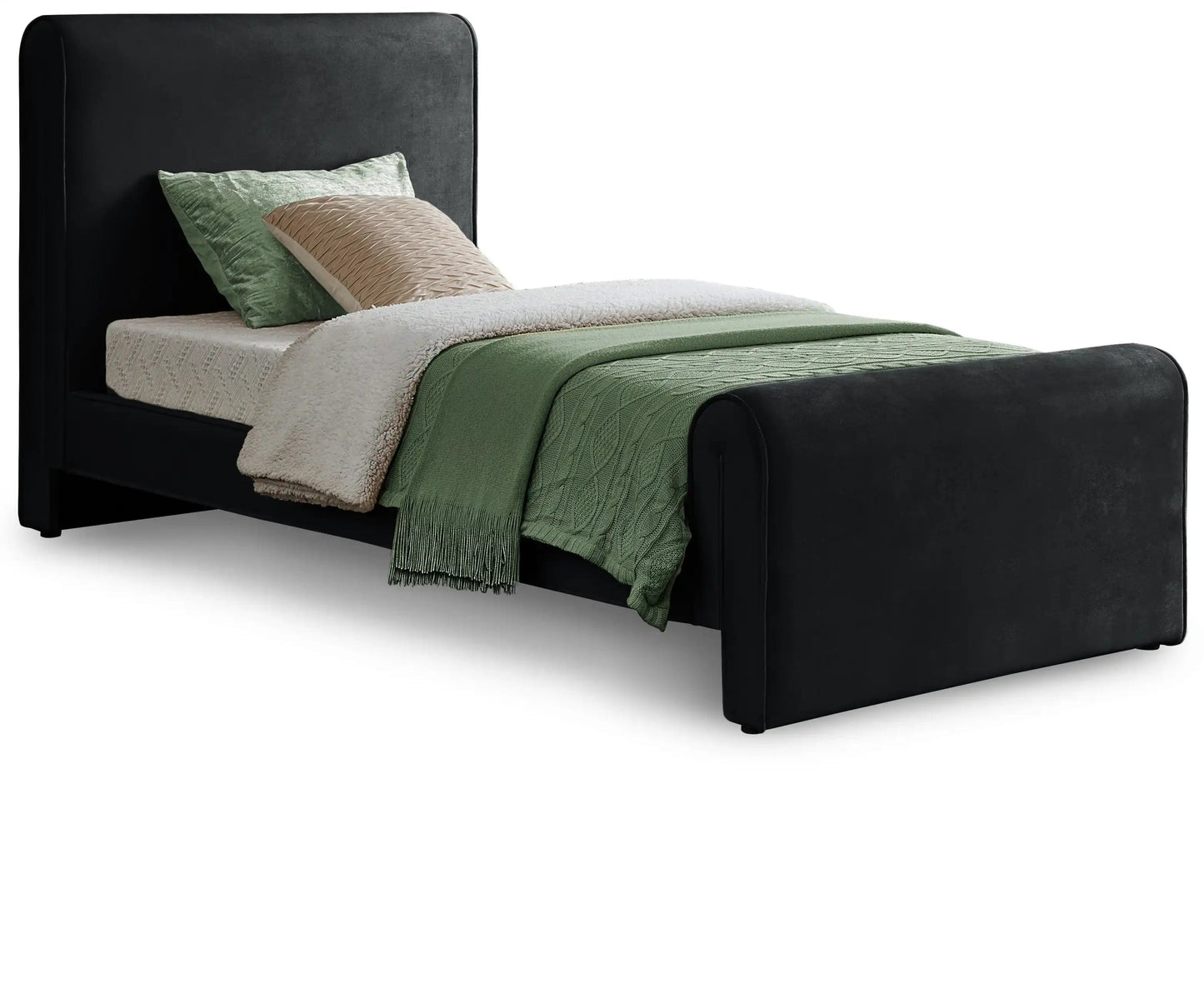 Sloan - Bed, Full, Black