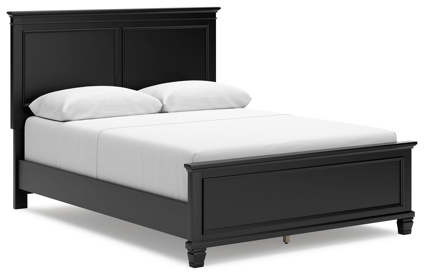Lanolee - Panel Bed, Queen, Black