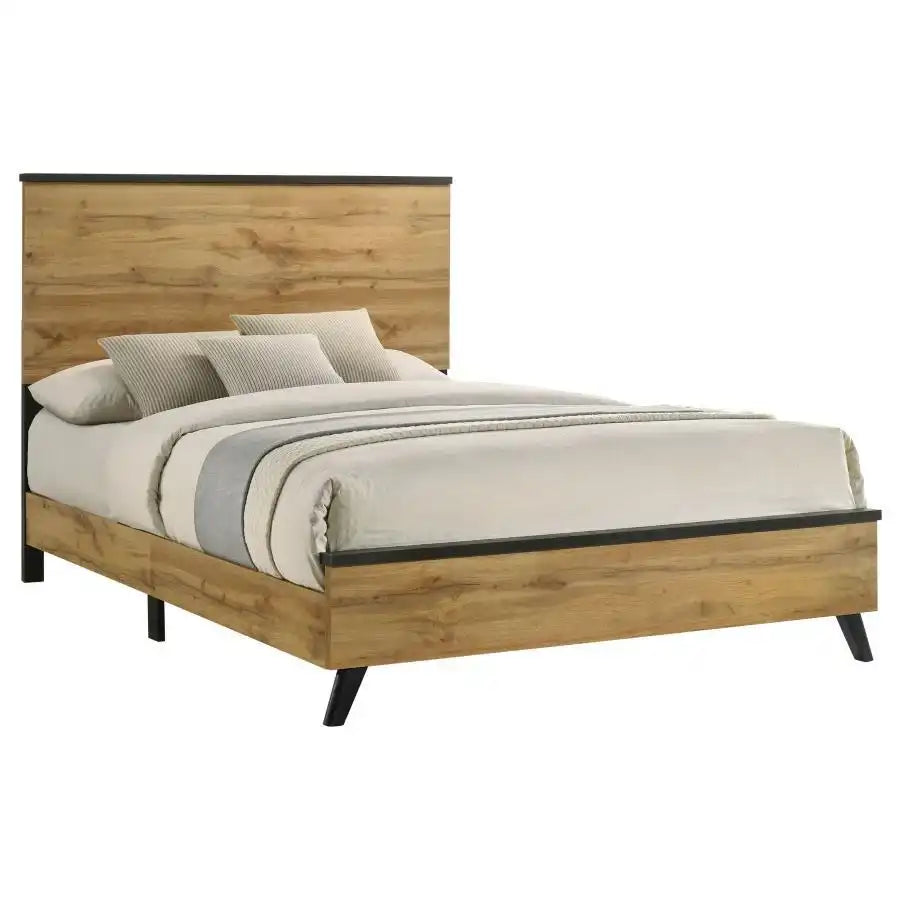 Kaywood - Panel Bed, Full, Light Brown