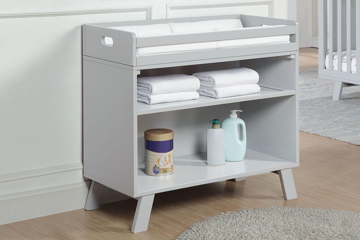 Livia - Multi Purpose Changing Table, Gray