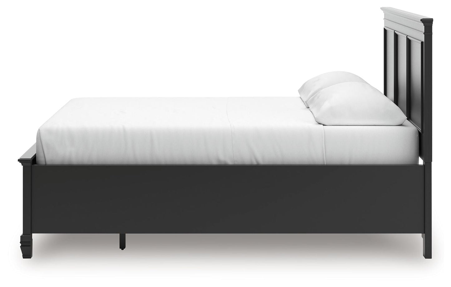 Lanolee - Panel Bed, Queen, Black