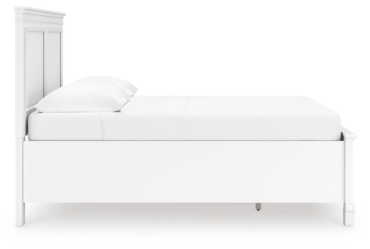 Fortman - Panel Bed, Full, White