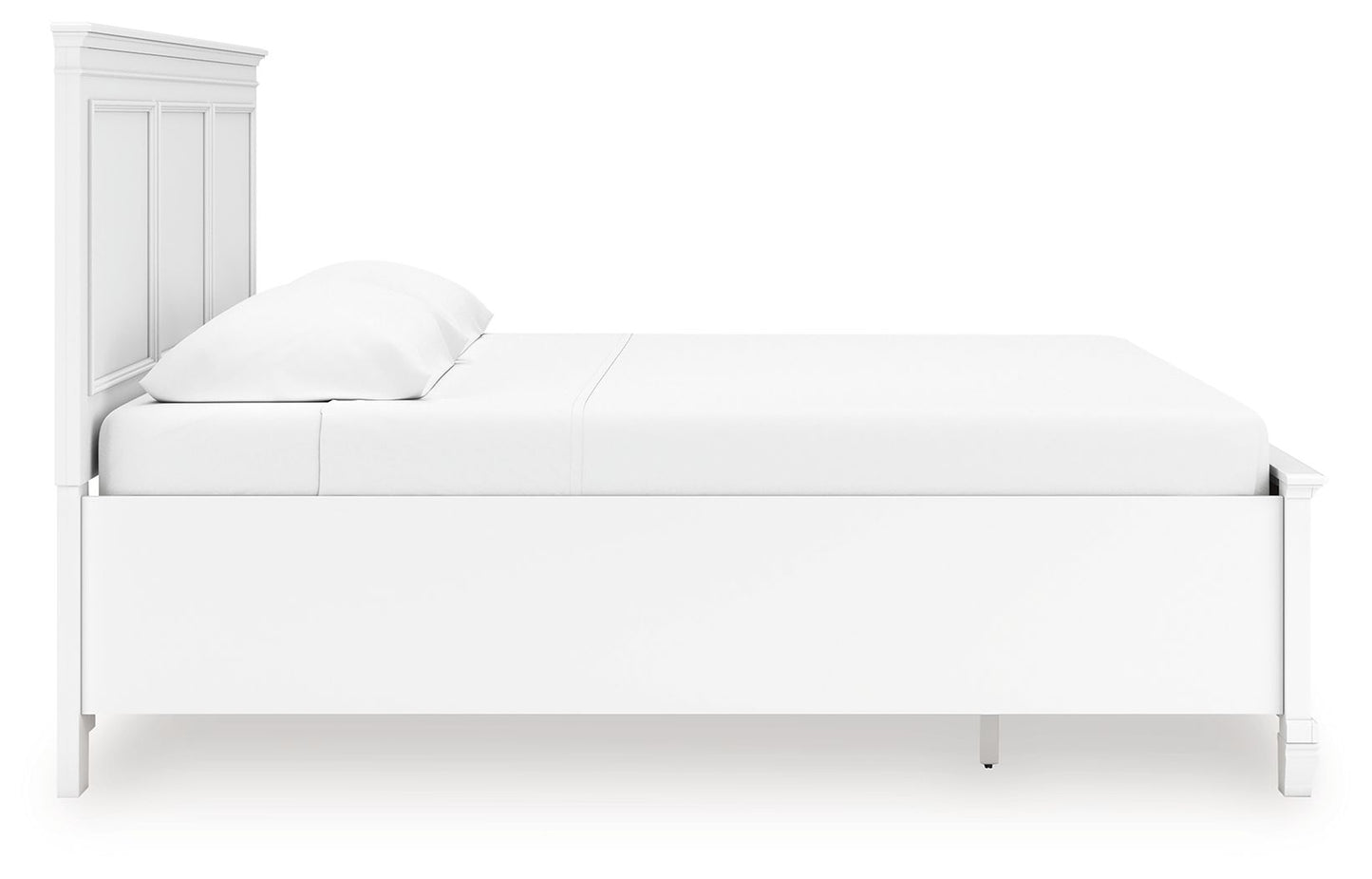 Fortman - Panel Bed, Full, White