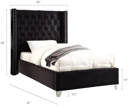 Aiden - Bed, King, Beige