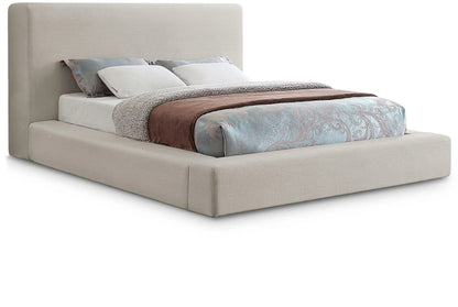 Devin - Bed, Full, Beige