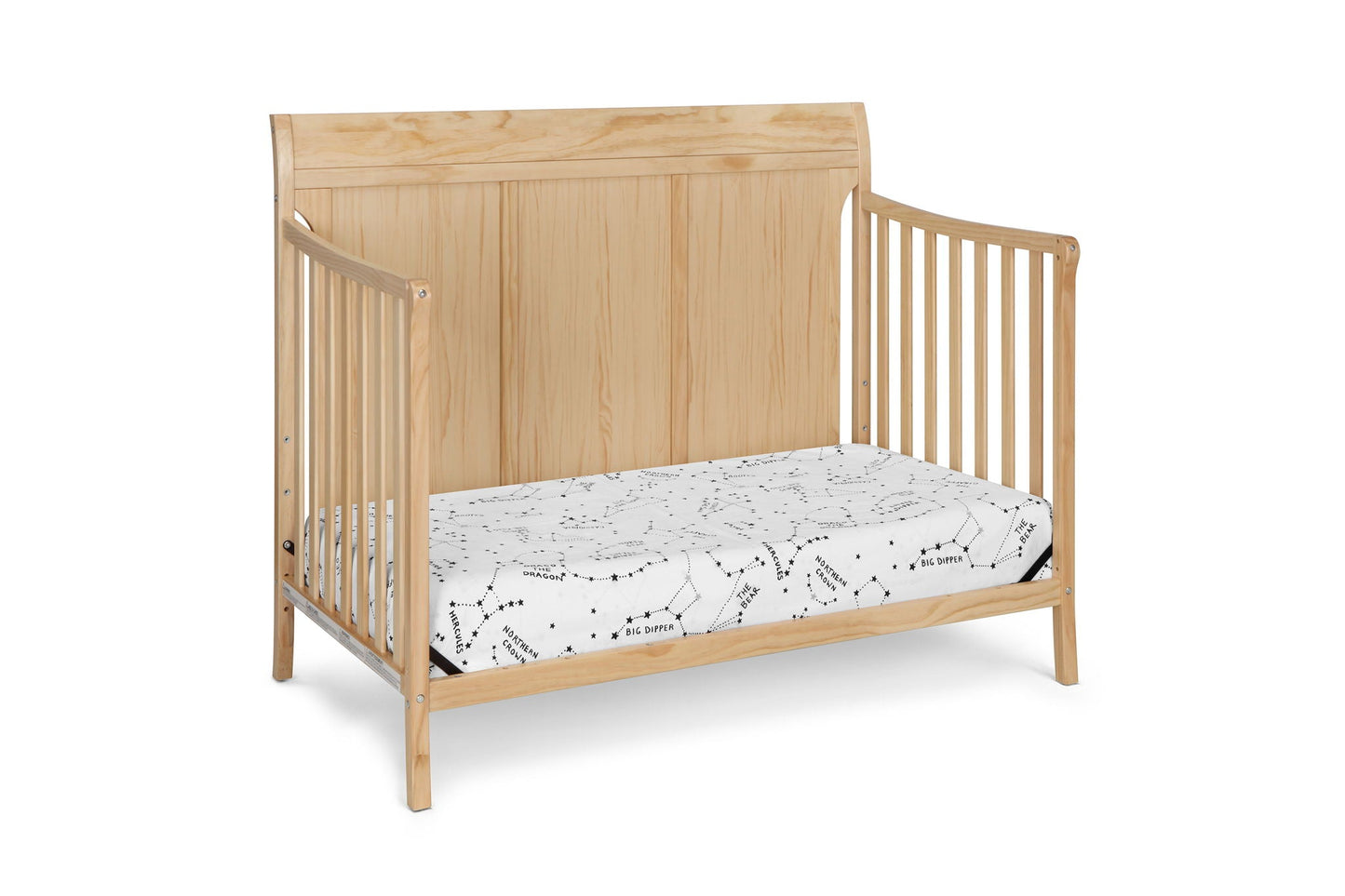 Shailee - 4-in-1 Convertible Crib, Dark Brown