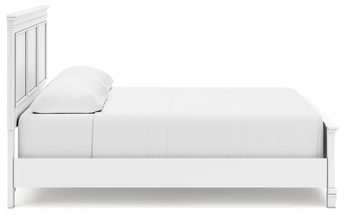 Fortman - Panel Bed, Full, White