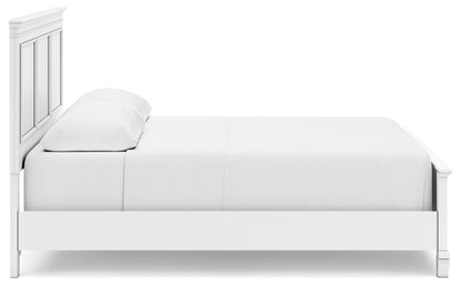 Fortman - Panel Bed, Full, White