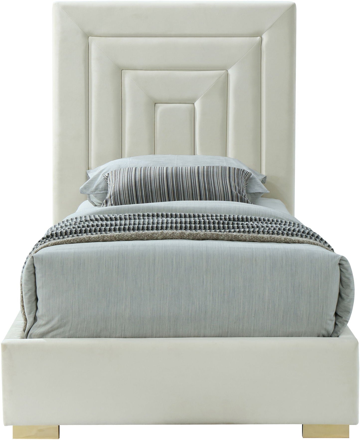 Nora - Bed, Twin, Dark Gray