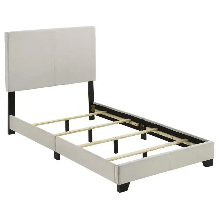 Dorian - Upholstered Panel Bed, Full, Black
