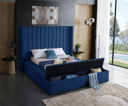 Kiki - Bed, King, Black