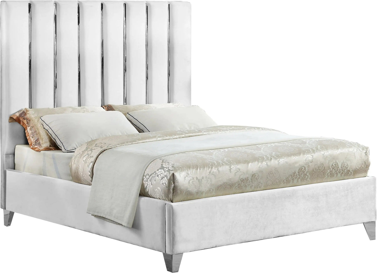 Enzo - Bed, Queen, Dark Gray