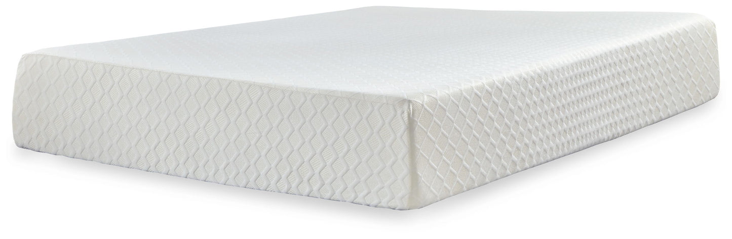 Chime 12 Inch Memory Foam - Ultra Plush Memory Foam Mattress, Twin, White