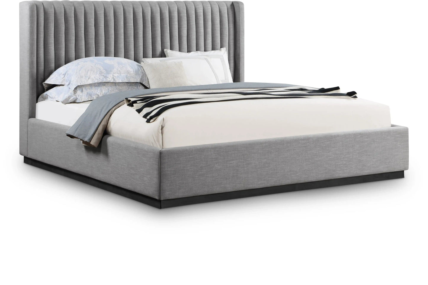 Logan - Bed, Full, Beige