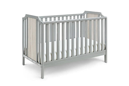 Brees Island - 3 In 1 Convertible Crib, Black