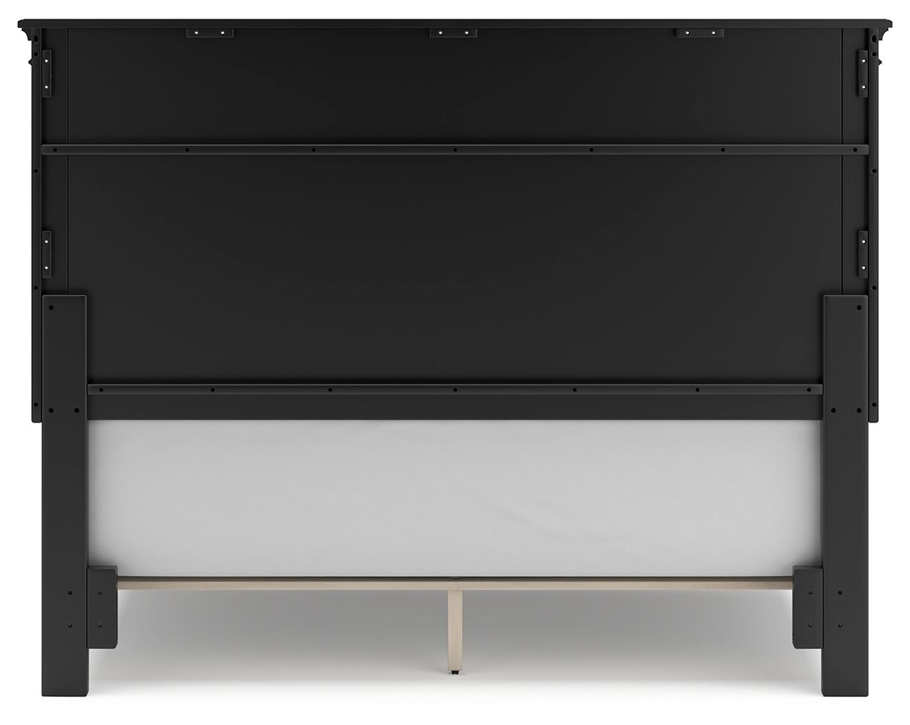 Lanolee - Panel Bed, Queen, Black