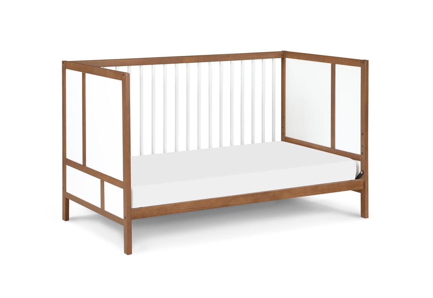 Pixie Finn - 3-in-1 Crib - Walnut, White