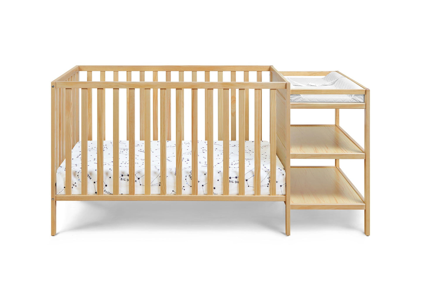 Palmer - 3-in-1 Convertible Crib / Changer Combo, Beige