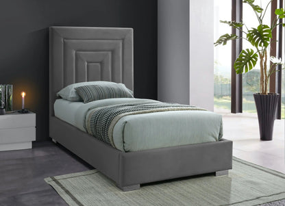 Nora - Bed, Twin, Dark Gray
