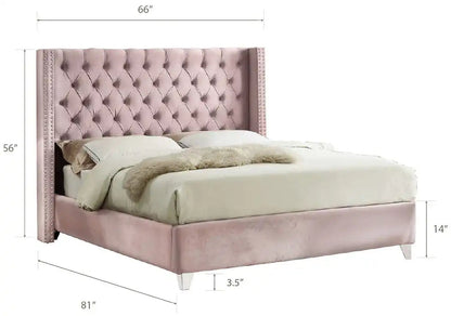 Aiden - Bed, King, Beige