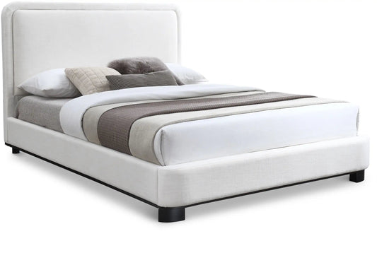 Nolita - Bed With Black Base, Full, White