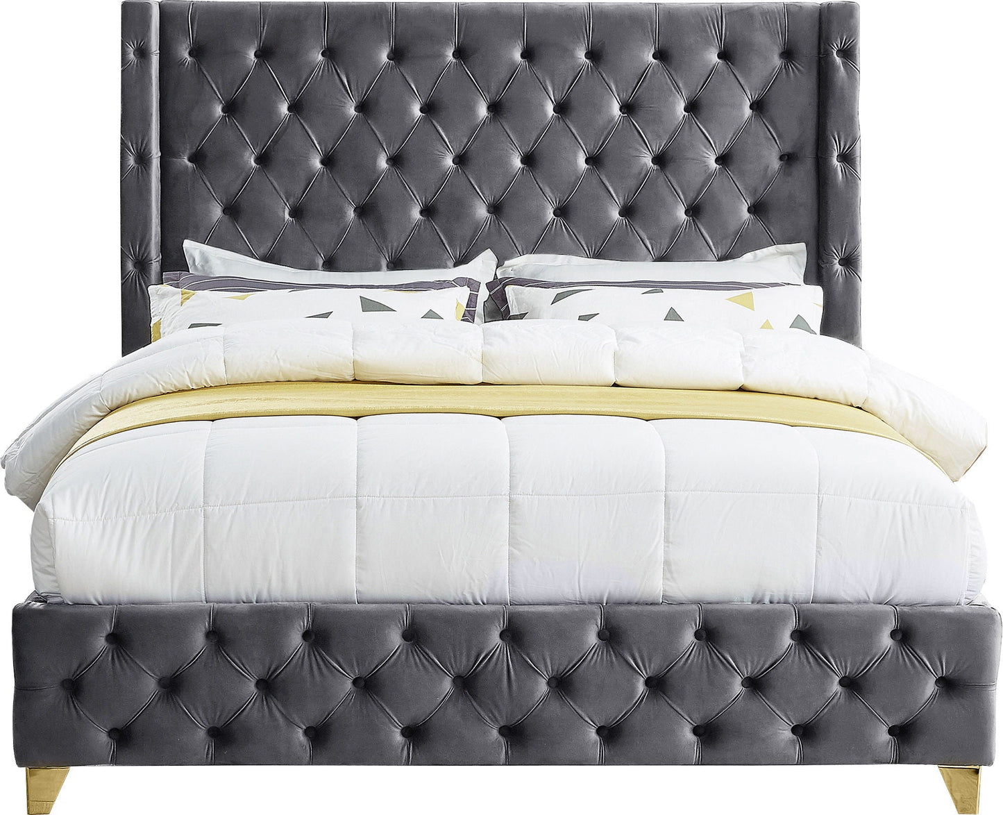 Savan - Bed, Queen, Beige