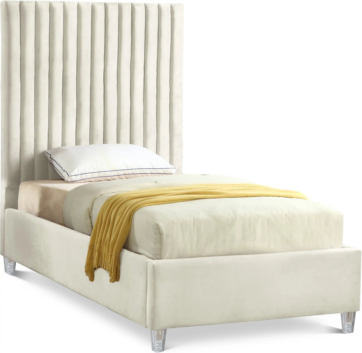 Candace - Bed, Full, Beige