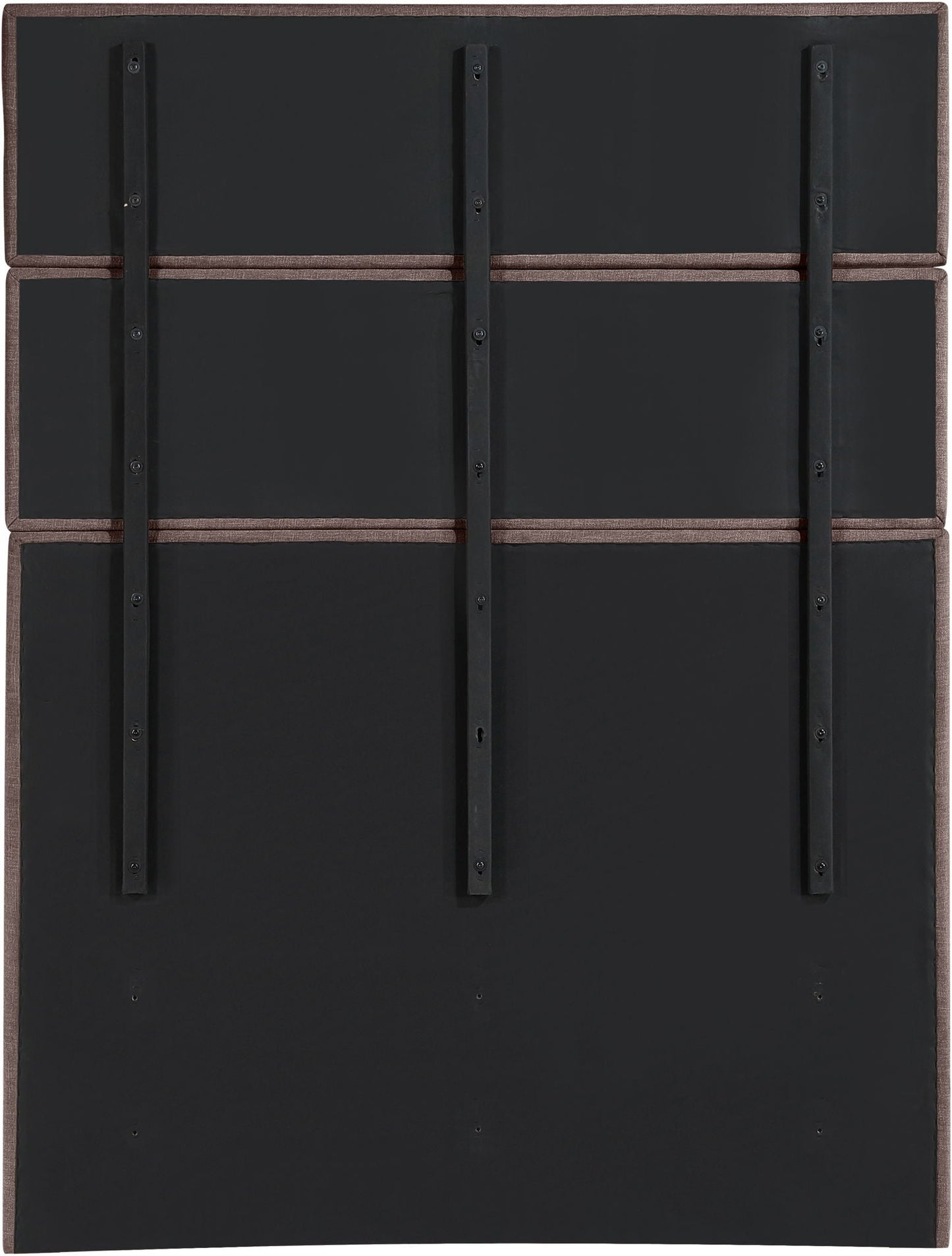 Adam - Linen Fabric Bed With 89 Headboard, Full, Beige