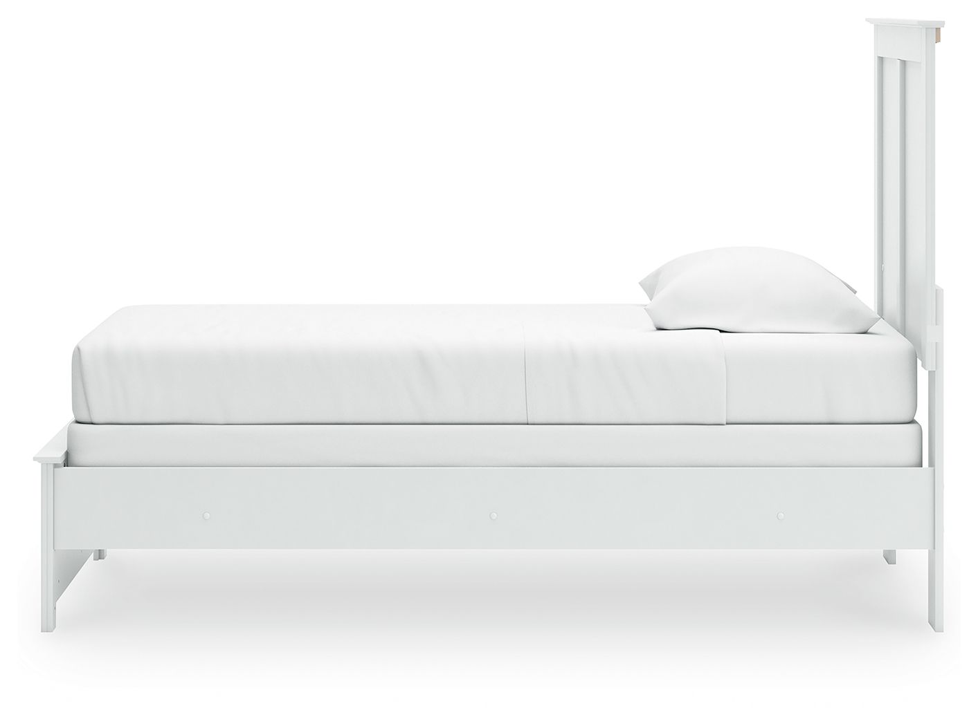 Bostwick Shoals - Panel Bed With Framed Footboard, Queen, White