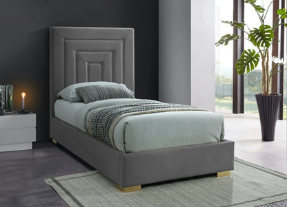 Nora - Bed, Twin, Dark Gray