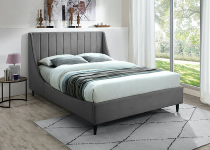 Eva - Velvet Bed, Twin, Green
