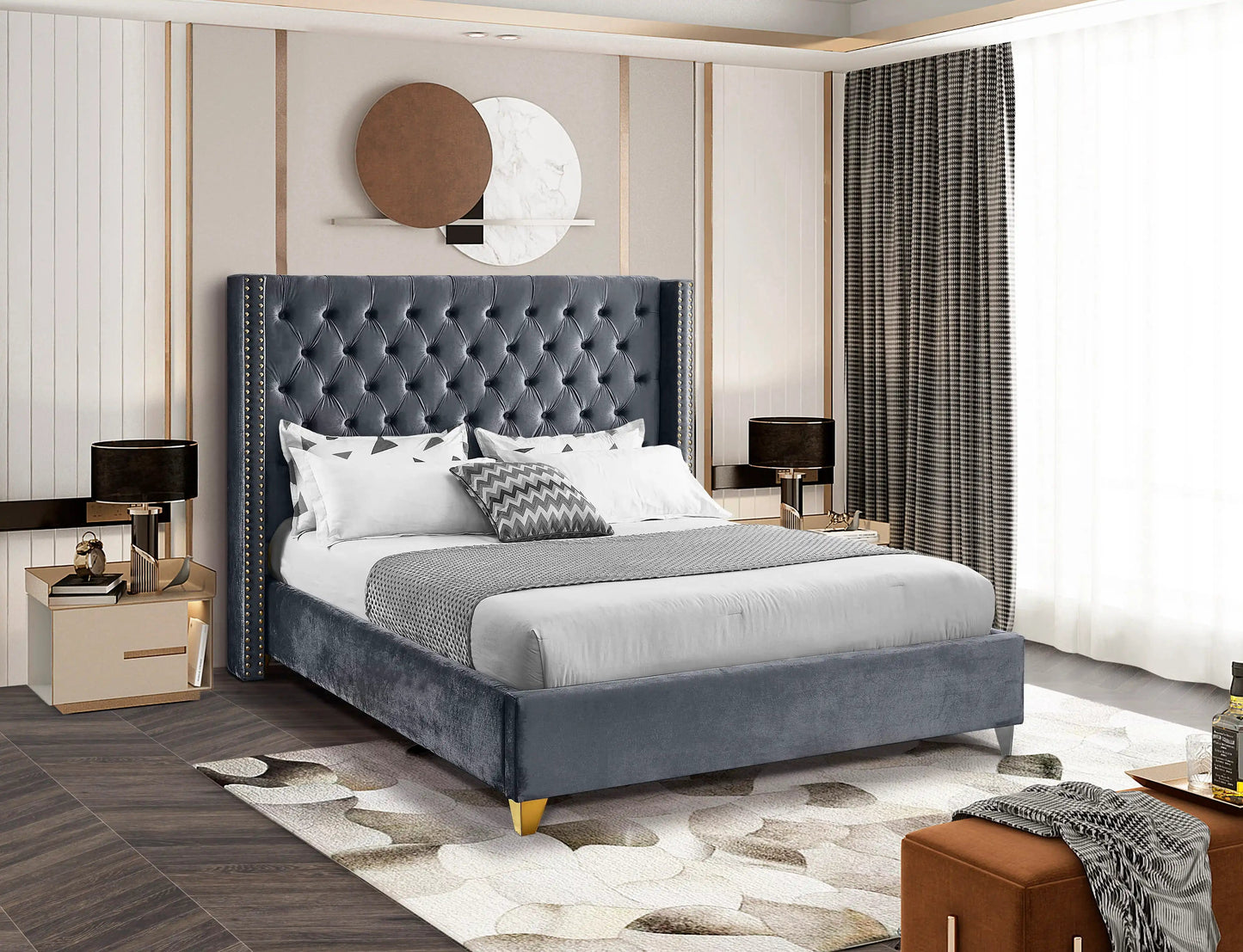 Barolo - Bed, Twin, Blue