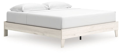 Socalle - Platform Bed, Twin, White
